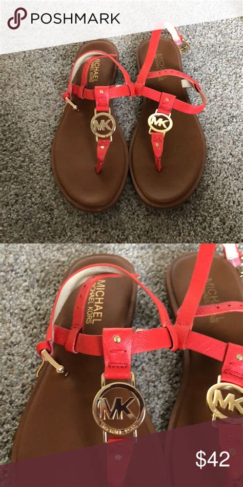 michael kors watermelon shoes|michael kors sandals sale.